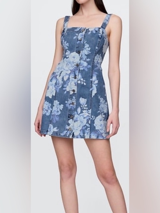GAP Dresses & Skirts - GAP Denim Floral Dress